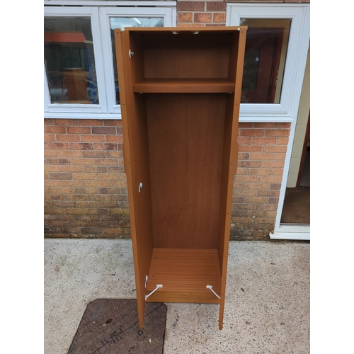 438 - Tall Wooden Wardrobe