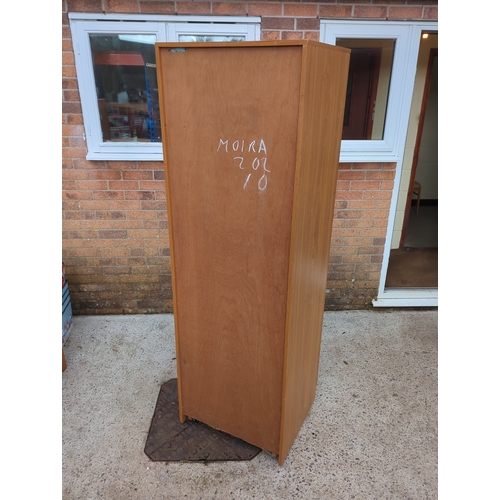438 - Tall Wooden Wardrobe
