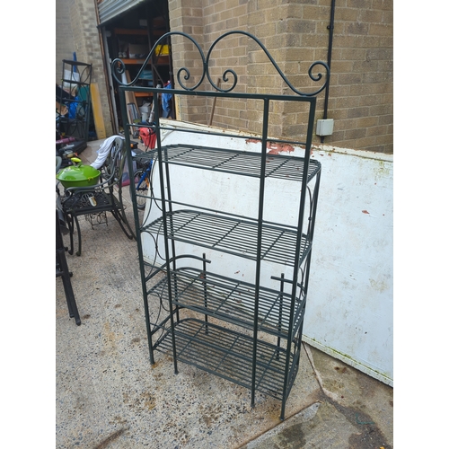 445 - Metal Wire Shelving Unit