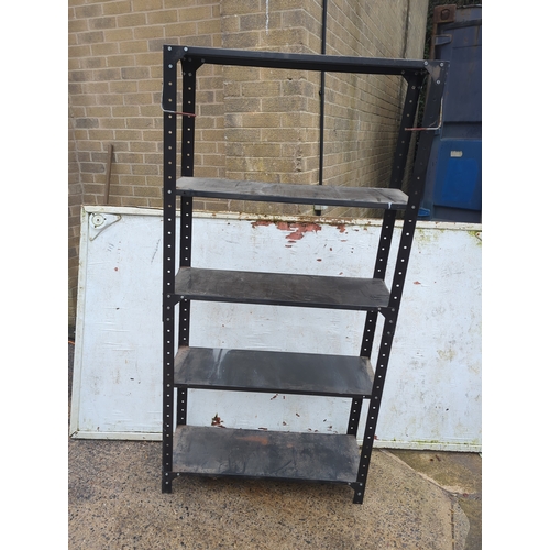 446 - Metal Storage Shelving Unit