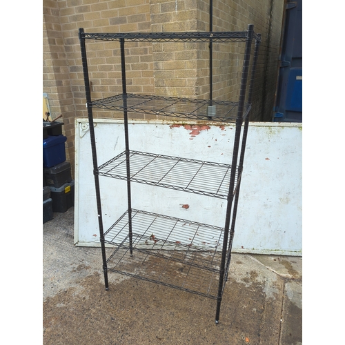457 - Metal Wire Storage Rack