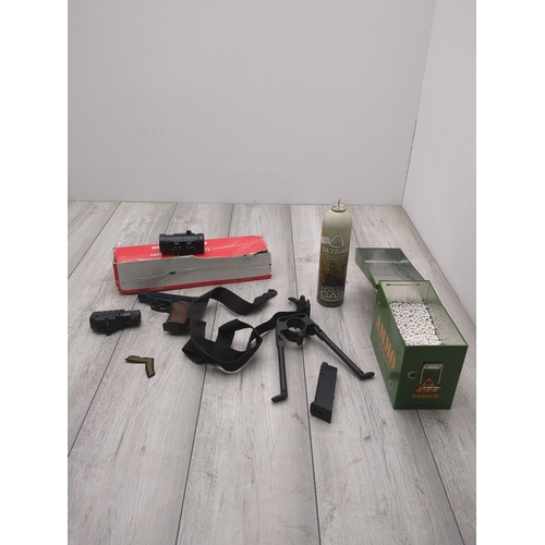 207 - Bundle of Airsoft Equipment including Pistol and Ammo