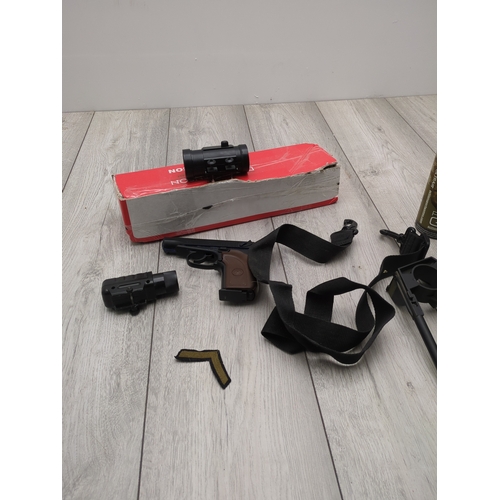 207 - Bundle of Airsoft Equipment including Pistol and Ammo