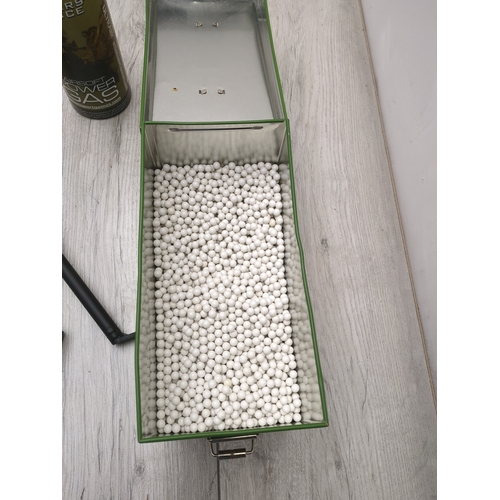 207 - Bundle of Airsoft Equipment including Pistol and Ammo