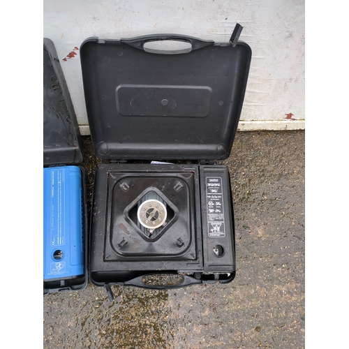 256 - Lot of 2 Butsir Portable Gas Stoves
