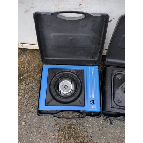 256 - Lot of 2 Butsir Portable Gas Stoves