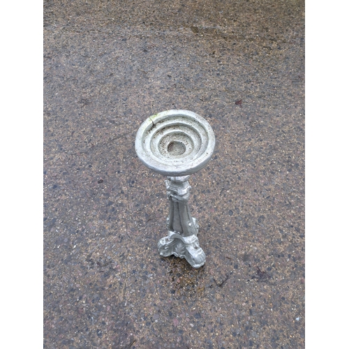 273 - Ornate Plaster Plant Stand