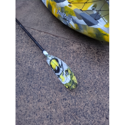 290 - *5% Buyers Premium* Nomad Feelfree Sit-On-Top Kayak with Paddle and Trolley