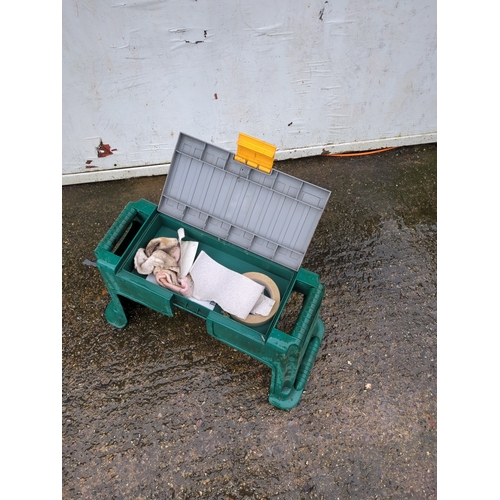 296 - EVA Kneeler/Stool with Storage