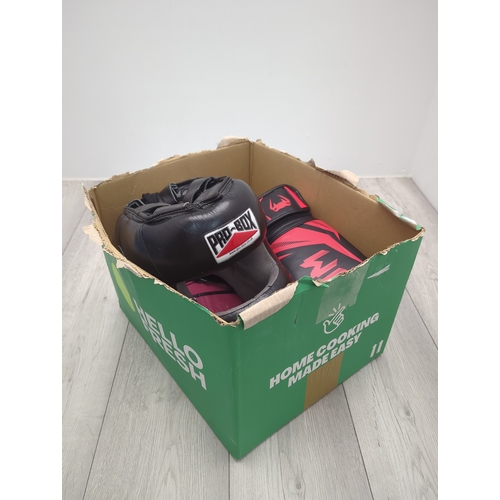 151 - Selection of Boxing Gear including Pro-Box Headguard