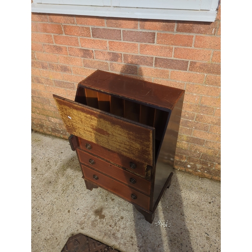 415 - Reproduction Mahogany Bureau