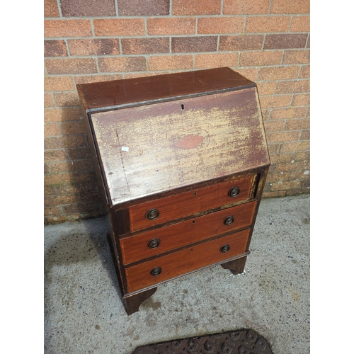 415 - Reproduction Mahogany Bureau