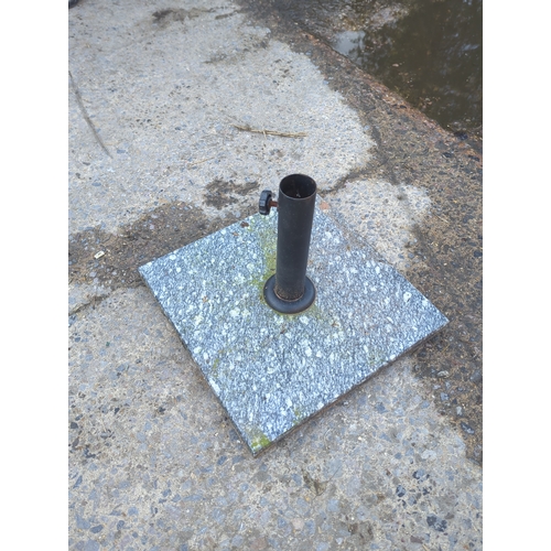 78 - Granite Parasol Base