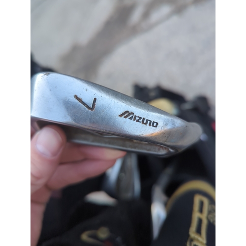 82 - Bundle of Cobra Golf Clubs with Mizuno 7 Iron