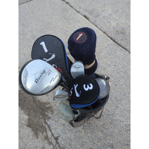 86 - Bundle of Golf Clubs including Dunlop 65X