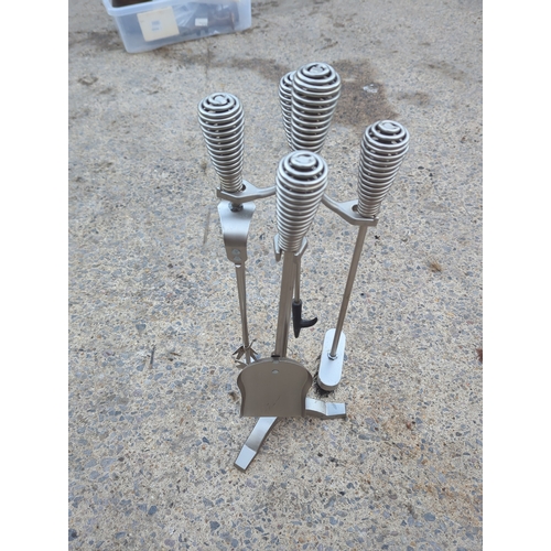 88 - Metal Fireplace Tool Set