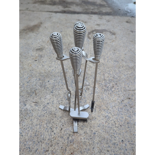 88 - Metal Fireplace Tool Set