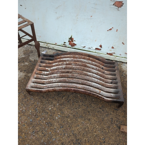 104 - Lot of Decorative Iron Fireplaces and Stands