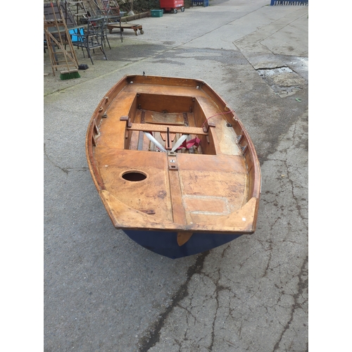 92 - Blue Boy Wooden Dinghy