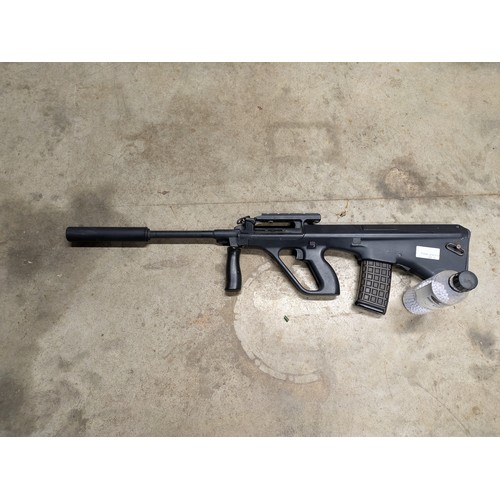 180 - Black BB Rifle With BB's