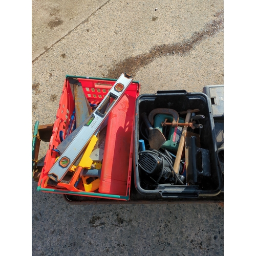 Job lot of tools including Bosch drill