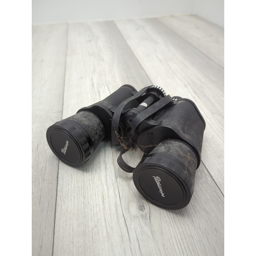 13 - Pathescope 10x50 Binoculars with Case