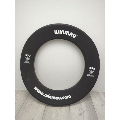14 - Winmau Diamond Plus Dartboard with Surround