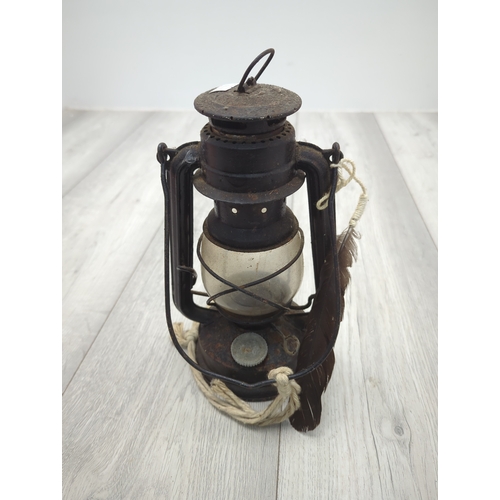 18 - Metal Oil Lantern
