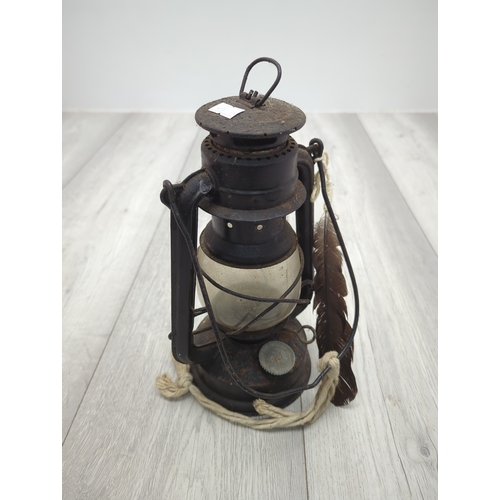18 - Metal Oil Lantern