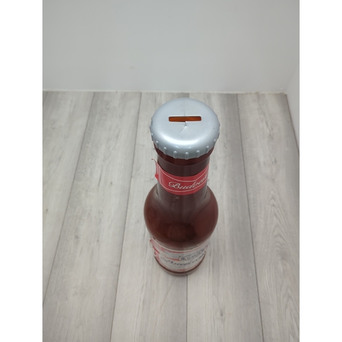 1879 - Budweiser Bottle-Shaped Money Box