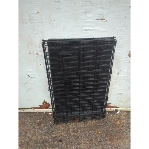 36 - Metal Pet Crate with Tray