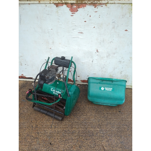 42 - Suffolk Punch Cylinder Petrol 17s Lawn Mower