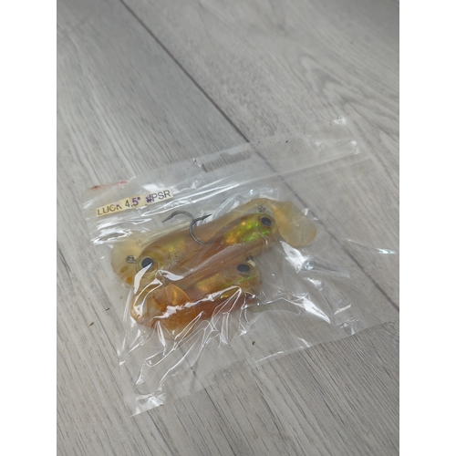 5 - Bundle of fishing gear including net and lures