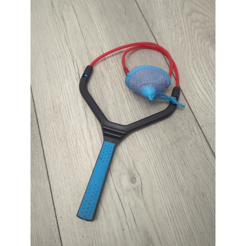 5 - Bundle of fishing gear including net and lures