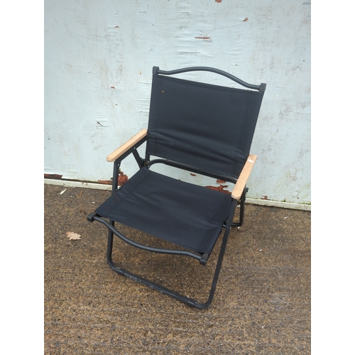 54 - Black Folding Outdoor Chair