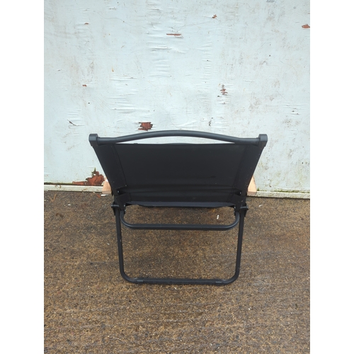 54 - Black Folding Outdoor Chair