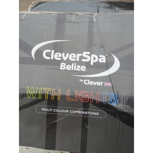 56 - CleverSpa Belize Hot Tub with Lights