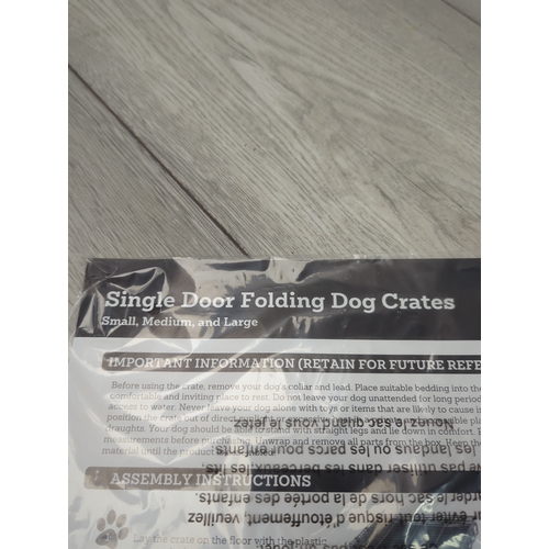 9 - Pets at Home Single Door Folding Dog Crate
