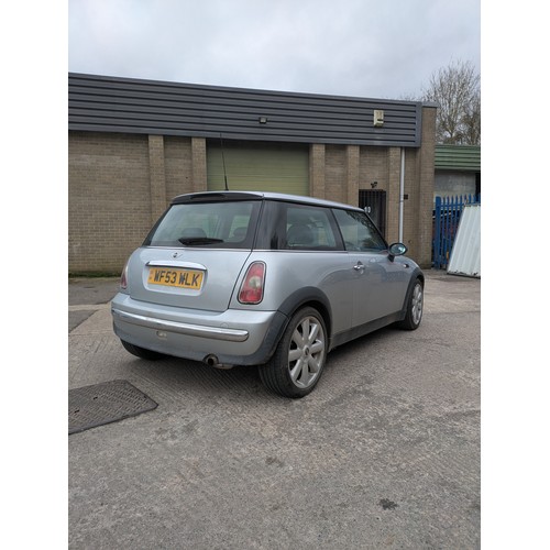 1 - **5% buyers premium** 2003 BMW Mini 1.6 Petrol - 100k Miles, 10 months MOT, Lots of recent work incl... 