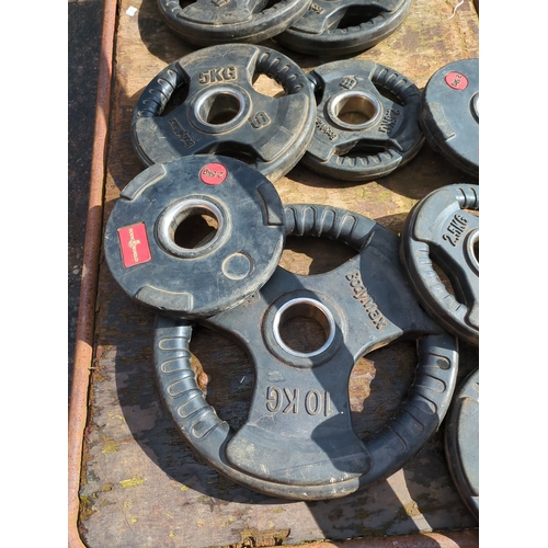 Bodymax Weight Plates and Barbell Set