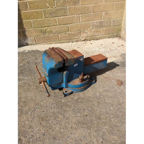 Blue Bench Vice