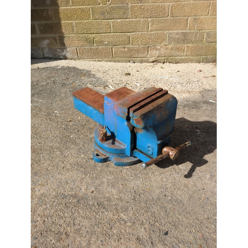 Blue Bench Vice