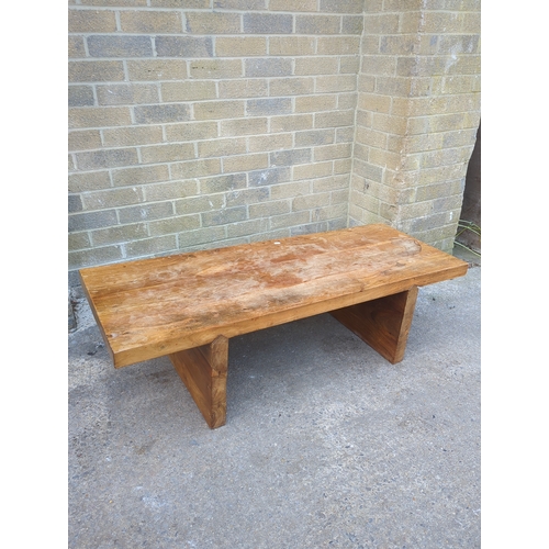 Rustic Pine Bench