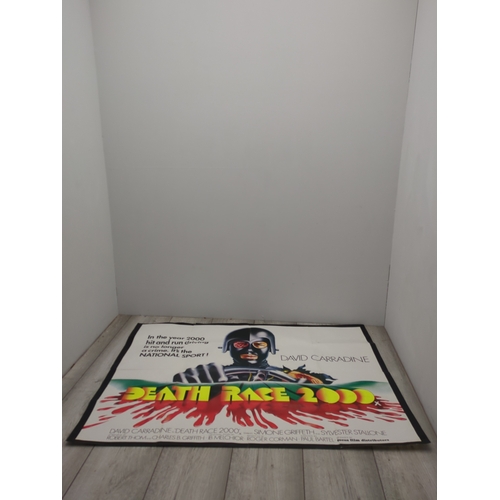 2138 - Genuine Original Death Race 2000 Poster