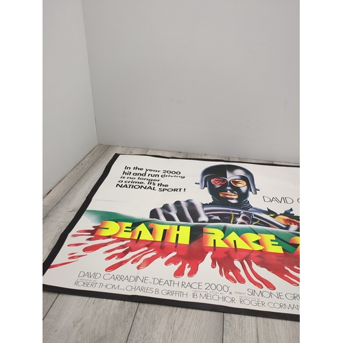 2138 - Genuine Original Death Race 2000 Poster