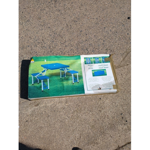 361 - Picnic Foldable Table and Chairs Set