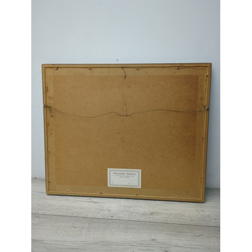 2091 - Framed Watercolour Painting by 