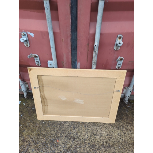 451 - Mirror with Oak Frame