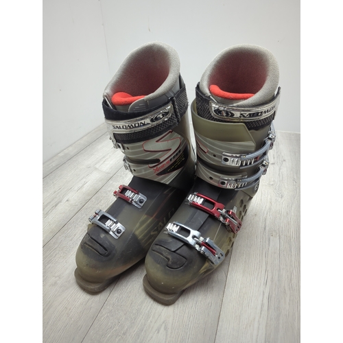 1838 - Salomon Xwave 9.0 Ski Boots with Bag