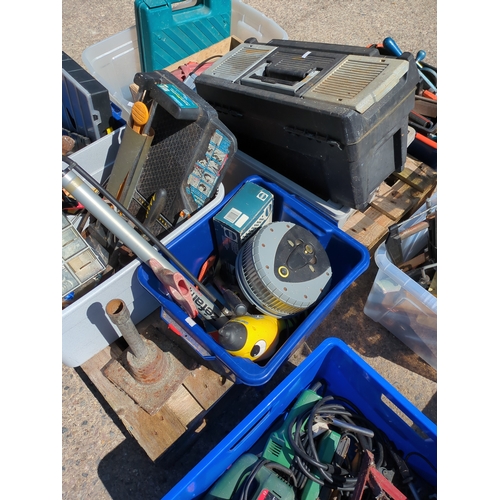 Job lot of tools including hand saws